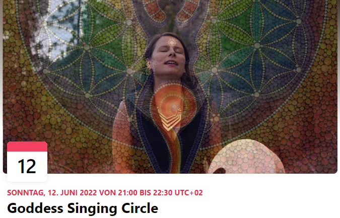 Facebook-Event-Bild des Goddess Singing Circle